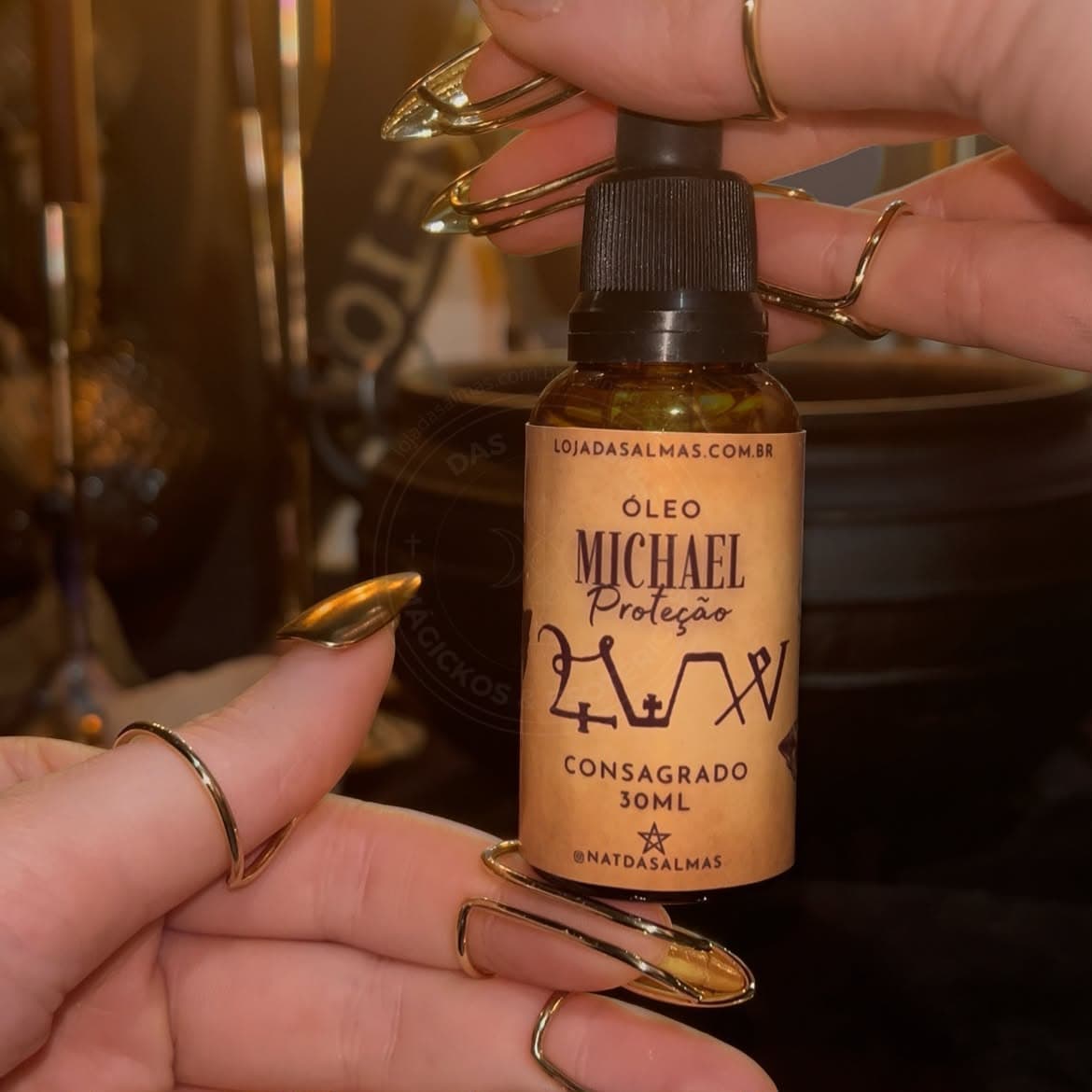 Michael Oil (Óleo de Proteção e Escudo Espiritual)