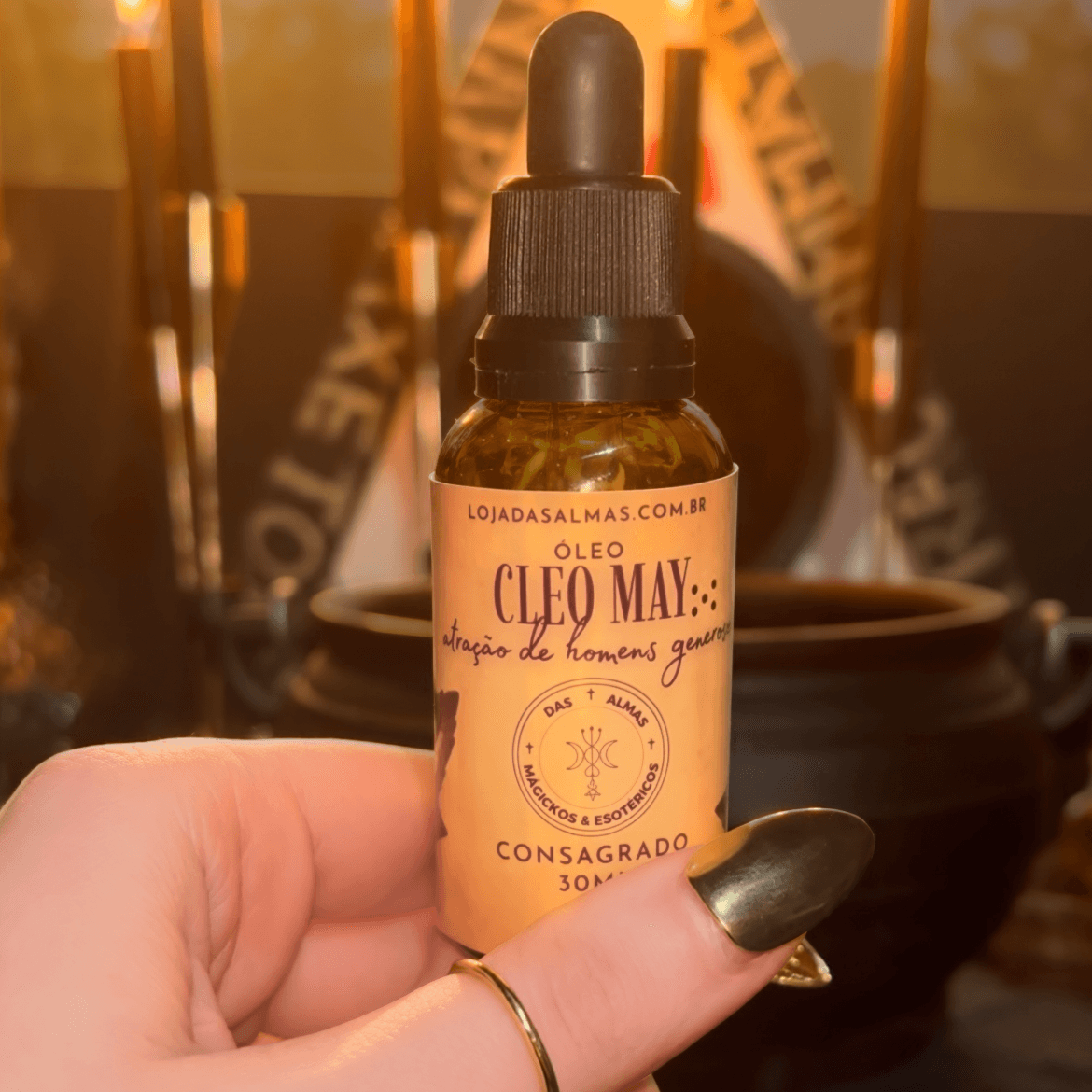 Cleo May Oil (atrair homens generosos)